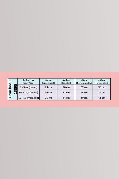 Peki Baby Buy 5 Pay 4 Newborn Bear Pattern with Teddy Bear Toy Cotton Narrow Calip Fence Set Yilbasi 13895
