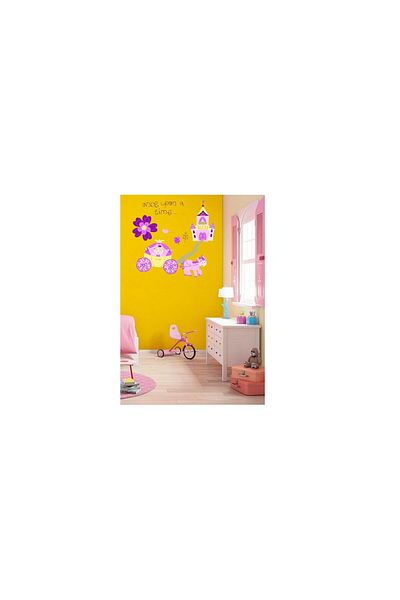 Bosphorus Wall Decoration Sticker Princess Pattern PVC 50x70 cm XFG114