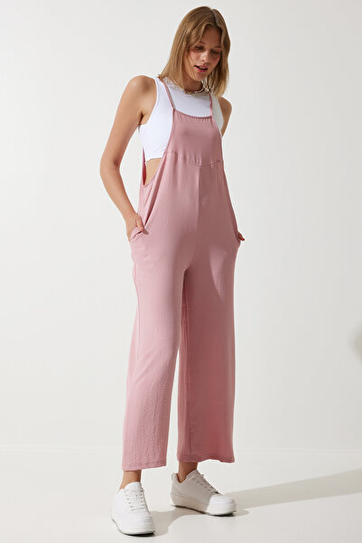 Happiness İstanbul Damen-Jumpsuit „Powder Pocket Gardener“ DD00910