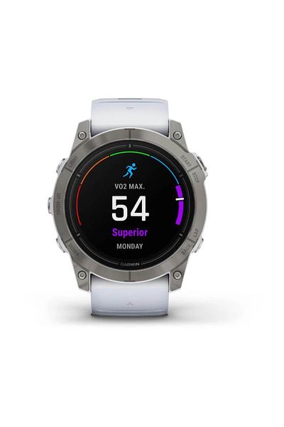 Garmin GARMIN EPIX PRO (GEN 2) SAPPHIRE EDITION- 51MM - TITANIUM WITH WHITESTONE SILICONE BAND