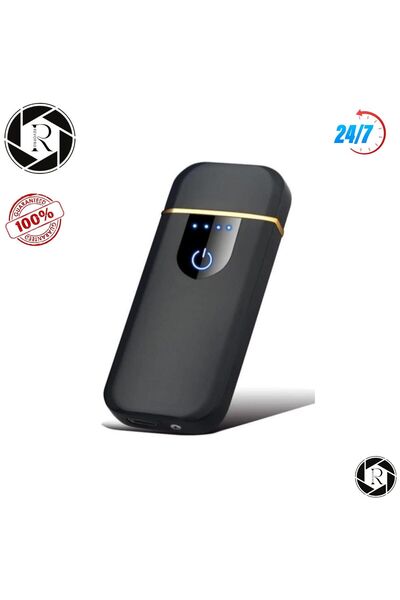 REVOPRO Parmak Izli Dokunmatik Usb Şarjlı Elektronik Çakmak