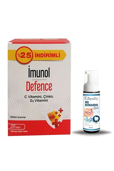Ocean Orzax Ocean Immunol Defense - 20 Sachets of Food + Gift Whitening Foam