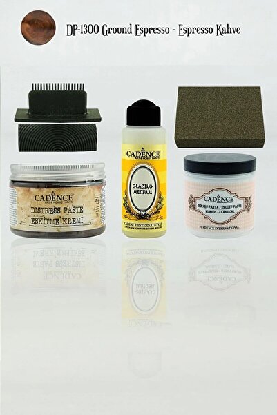 Cadence Boya Cadence Masif Ahşap Doku Yapım Seti-(dp1300+120ml Glazing+250ml ...