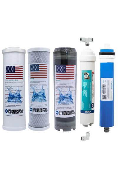 Aquatime Özel Aura Cebilon Compact Uyumlu 5li Filtre Seti Nsf Onaylı Vontron ...