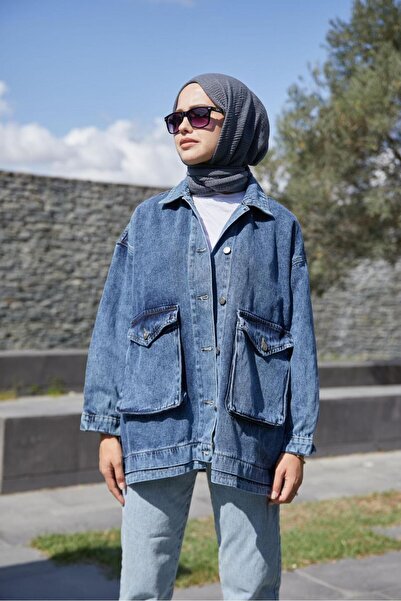 ENZİM JEANS Women's Denim Jacket
