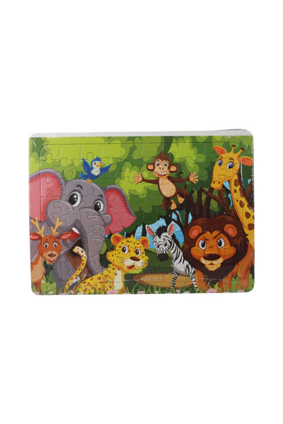 ESER 80 Parça Çocuk Puzzle Ve Yapboz Karışık Seri 7' Li Set