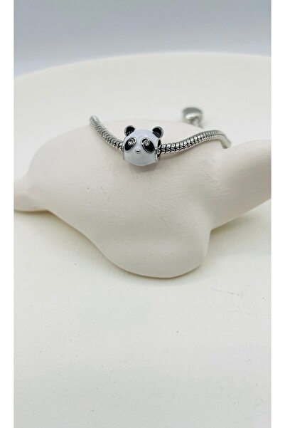 BURÇİN AKSESUAR Panda Figürlü  Bİleklik Charm