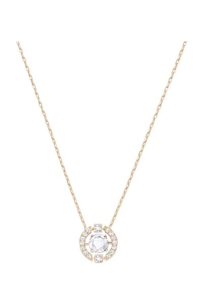 Swarovski 5272364 Swarovski Pendant Sparkling Dc:Necklace Czwh/Cry/Ros