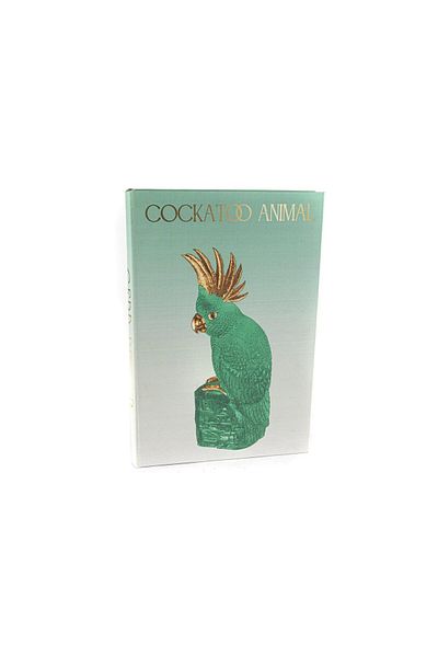 Mikasa Moor Green Cockatoo Book Box 35x24x3cm