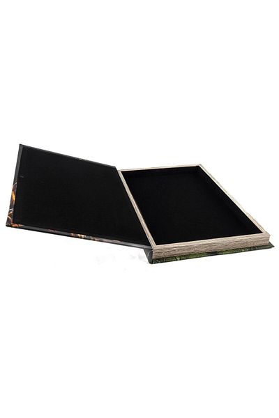 Mikasa Moor Black African Life Book Box 35x24x3cm