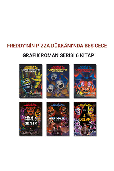 Olimpos Yayınları Freddy'nin Pizza Dükkanı'nda Beş Gece - Grafik Roman Serisi...