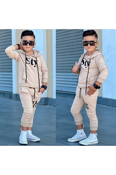 ixoskids club Costum cu glugă pentru băiat Sty Minah- 07080002