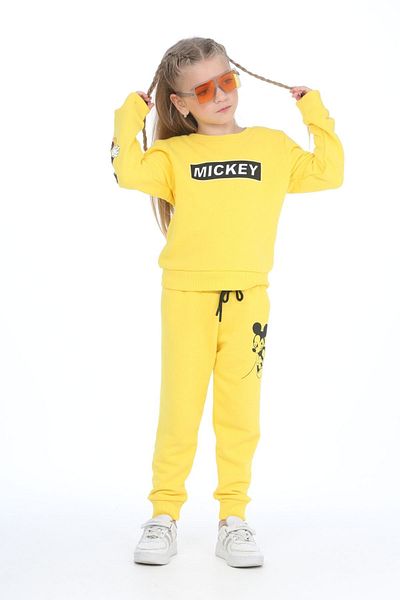 ixoskids club Girl's Crew Neck Tracksuit Set minah-06030014