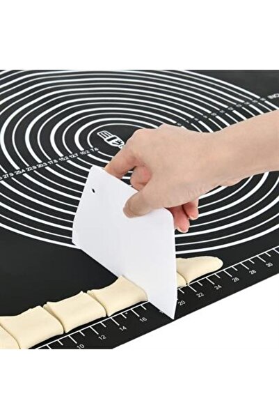 MAGAZZINO DELLAMORE Silicone Multi-Purpose Wide Dough Mat Dough Rolling Mat 40*50 Cm