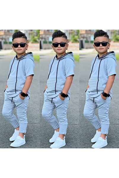 ixoskids club Boy's Ribbed Tracksuit Set minah-07020006