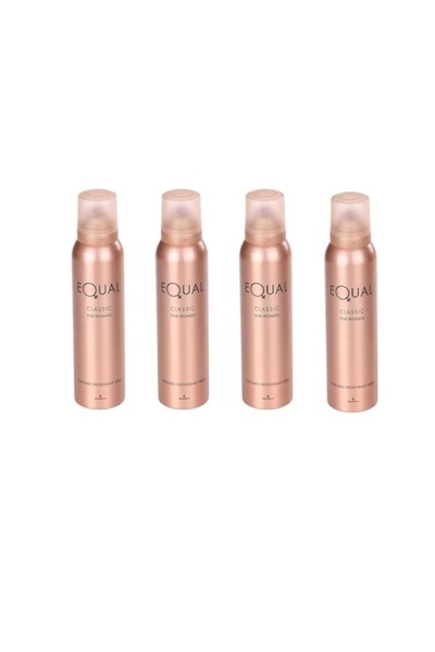 Equilibra Classıc Equal Kadın Deo 150 ml 4 Adet