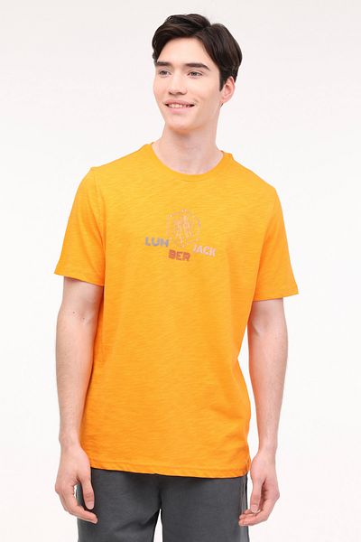 lumberjack ML FOREST 11URB343-066 4F Tricou cu mânecă scurtă pentru bărbați portocaliu