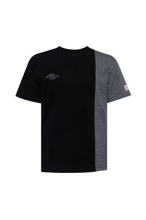 Umbro Erkek K rm z Oversize Pamuklu Bisiklet Yaka T shirt Umbro Bust Tee FF 0152