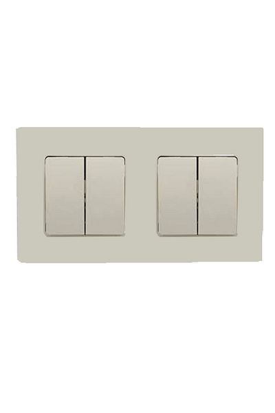Legrand Salbei Beige (Cream) Set of 2 Commutator + Commutator