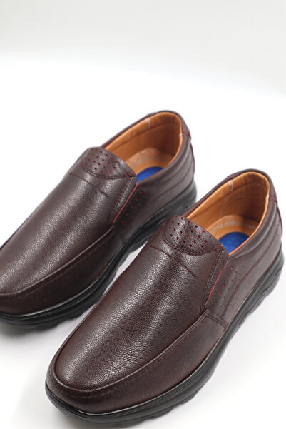 nazenintasarımlar Ανδρικά Γνήσια Εσωτερικά Εξωτερικά Δερμάτινα Ορθοπεδικά Παπούτσια με Σόλα Ζελ