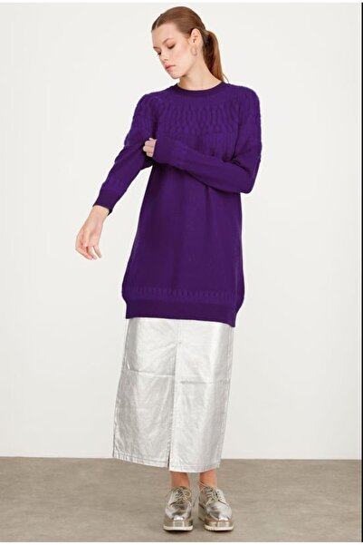 Genel Markalar 21470 SIFIR YAKA ROBASI DESENLİ TUNİK QKS TUNİK 21470 #23-123