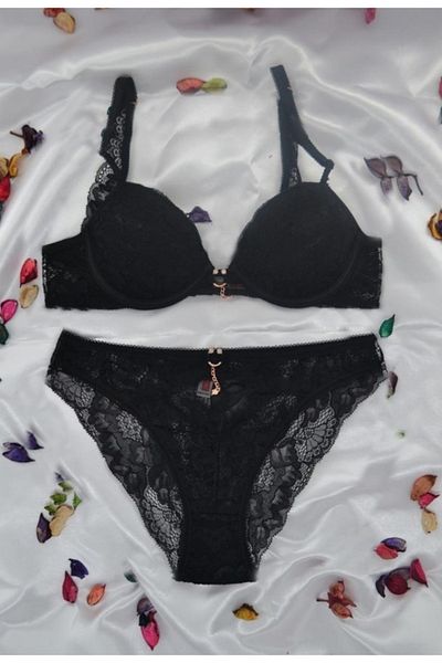 tubgen Σετ εσώρουχα σουτιέν Le Jardin Lace Supported Silicone and Stone 5040