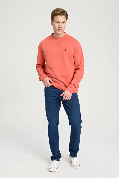 WRANGLER Erkek Bisiklet Yaka Sweatshirt - W66120554333L