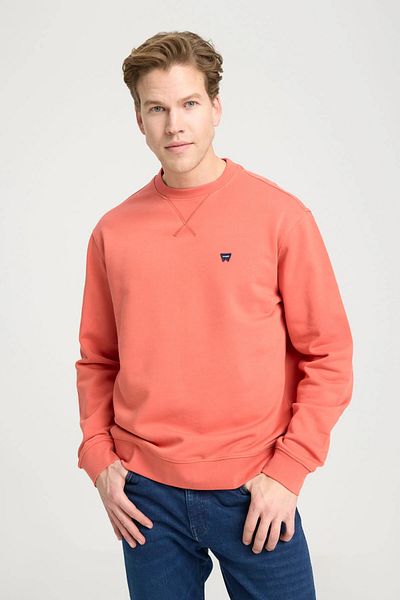 WRANGLER سويت شيرت رجالي برقبة دائرية - W66120554333ل