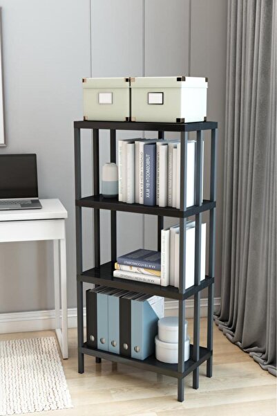 Armarks Scaffale 4 Banyo Rafı, Plastik Kitaplık, 4 Raflı Organizer, Banyo Raf...