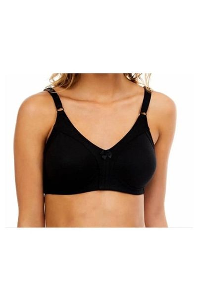 AYŞENUR YAPAKÇI Cotton Chest Seamless Collector Plus Size Bra Without Support Cap