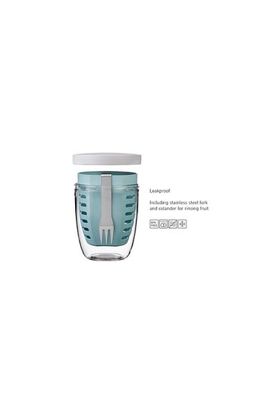 Mepal Fruit & Veggie Pot Ellipse Fruit Vegetable Container 600 ml