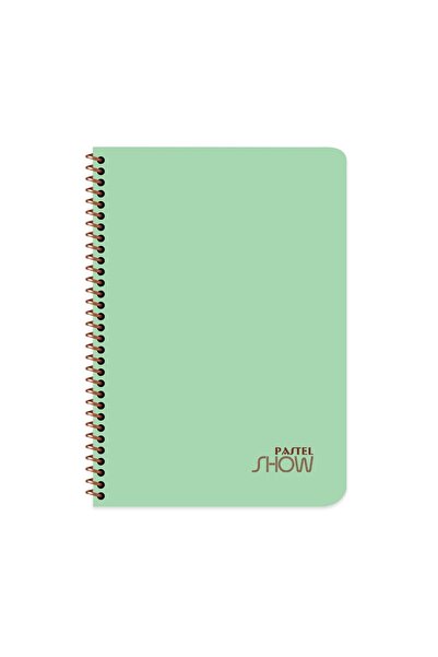 KESKİN COLOR Keskin Color Pastel Show Spiralli Yeşil Plastik Kapak 96 Yaprak ...