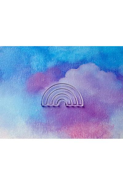 Bir Reklam Διακοσμητικό Rainbow Acrylic Plexi Ornament 30 τεμαχίων