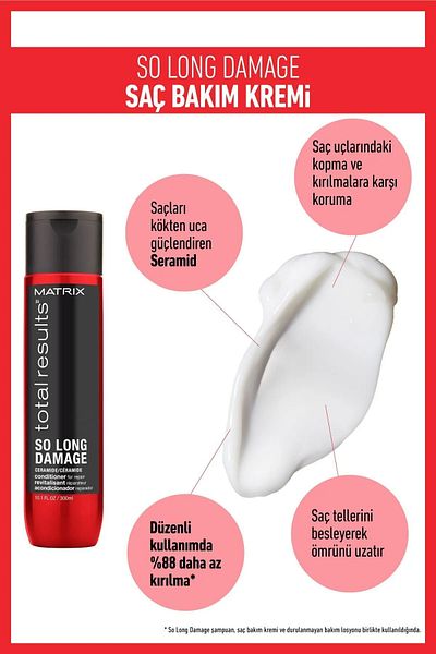 Matrix Total Results So Long Damage - Professional Care Cream for Long Hair 300 ml CYT7994613131461313131
