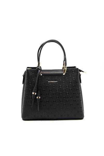Silver Polo Siyah - Siyah SP969 Kadın El Çantası