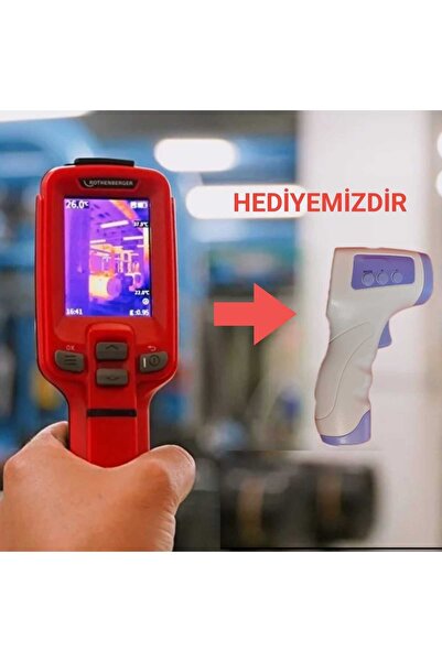 Rothenberger Roscan 3000 Termal Kamera (su Kaçağı Tespit Cihazı) ATEŞ ÖLÇER H...