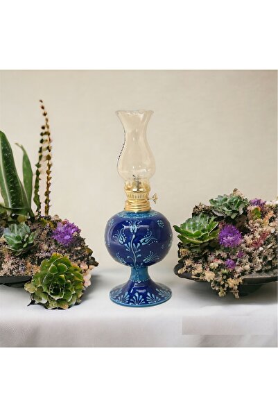 MSTR Art Dekoratif Gaz Lambası Kütahya El Yapımı  -  Gas Lamp Kütahya Handmade