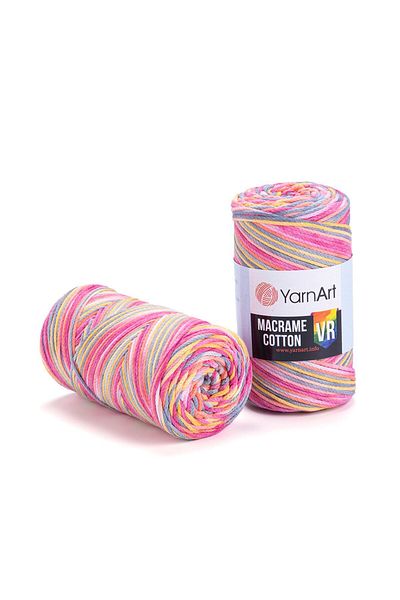 Yarnart Macrame Cotton Vr Macrame Πλεκτό Χέρι Νήμα Μαρμάρινο - 913