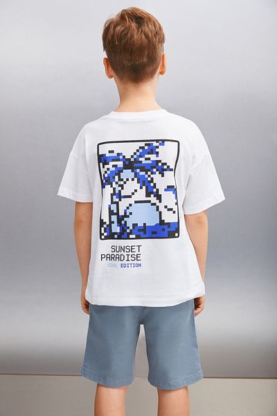 GRIMELANGE Ανδρικό T-shirt Clement White