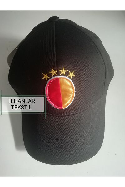 İLHANLAR Adult Cotton Black Yellow Red Fan Jumpsuit Hat