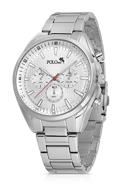 Poloair Men's Sports Wristwatch Silver PL-0846E4x