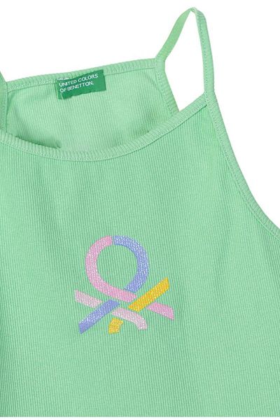 Benetton الألوان المشتركة لبطلة Benetton Girl باللون الأخضر BNT-G21290