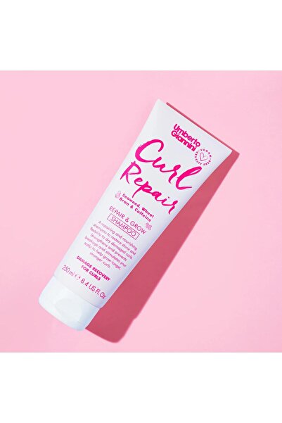 Umberto Giannini 250 مل شامبو إصلاح تجعيد الشعر وإصلاح الشعر