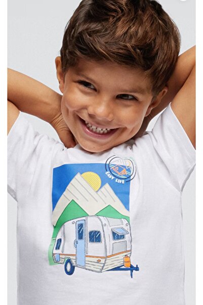 MAYORAL تي شيرت للأولاد بطبعة Better Cotton