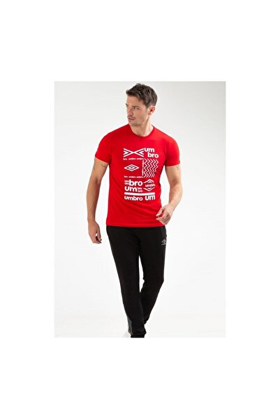UMBRO Jax TF-0133 Κόκκινο ανδρικό μπλουζάκι