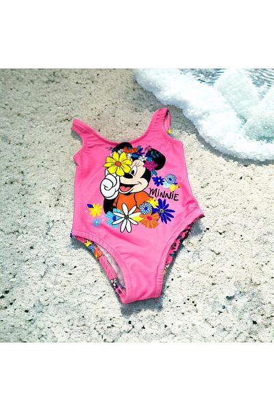 Esterella Printed Plain Swimsuit for Girls - Strappy and Printed Design