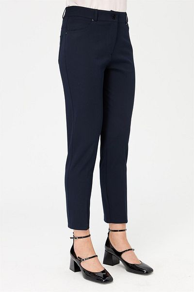 Esswaap Five Pocket Trousers Navy