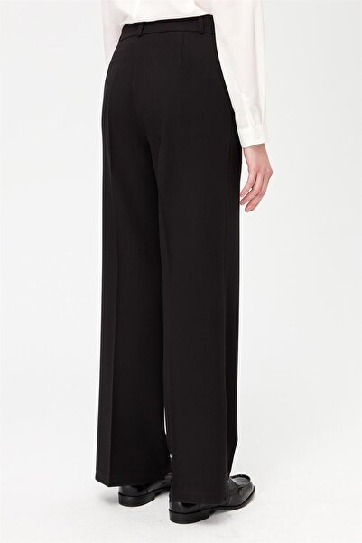 Esswaap Bol Paça Pantolon Siyah