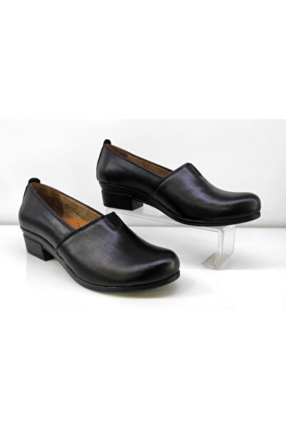 Scavia Hakiki Deri Topuklu Ortopedik Poli Hafif Taban Ayakkabı