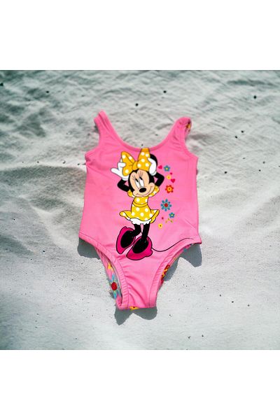 Esterella Printed Plain Swimsuit for Girls - Strappy and Printed Design